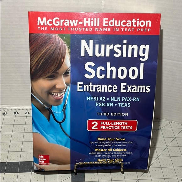 Nursing School Entrance Exams Book - Picture 1 of 8